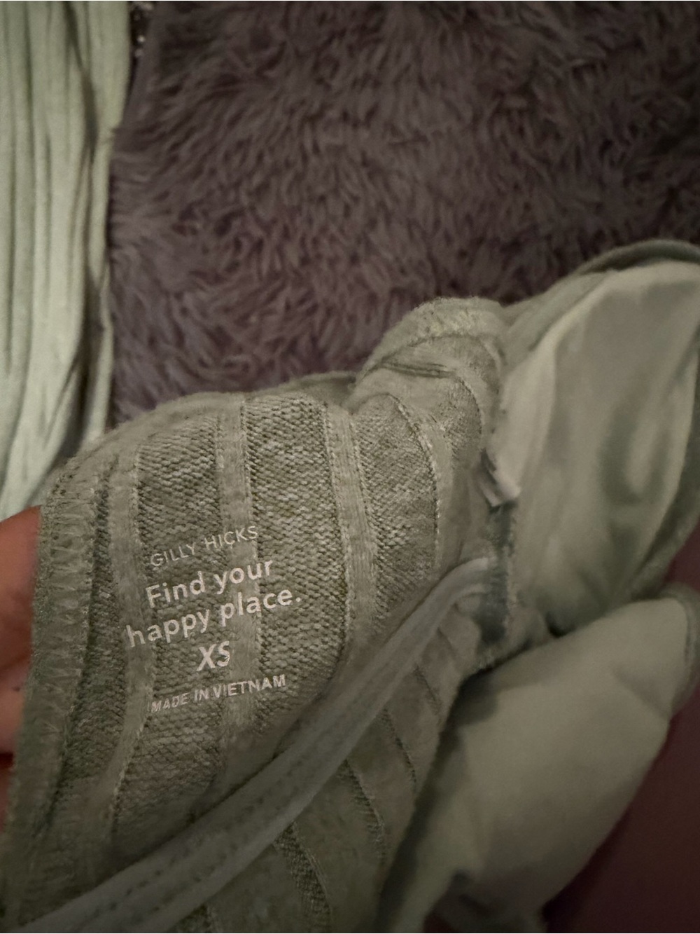 🌟Gilly Hicks Light Sage Ribbed Knit Set - Picture 4 of 8